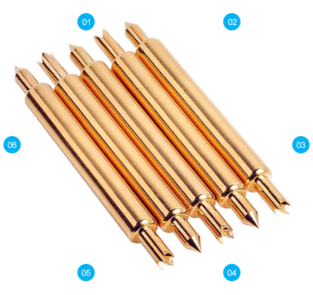 華榮華雙頭探針、高頻測(cè)試彈簧探針、pogopin探針、層層嚴(yán)格質(zhì)檢，保證產(chǎn)品零缺陷
