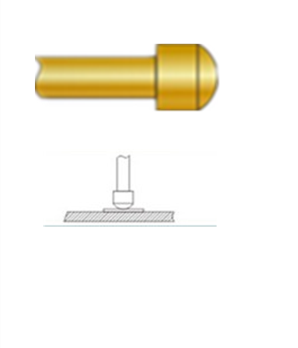 圓頭探針、探針用法圖、探針原理圖、測(cè)試探針圖片