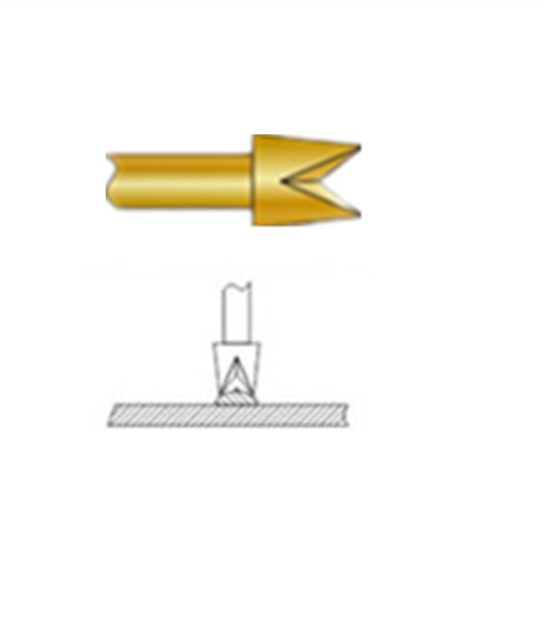 四爪頭探針、探針用法圖、探針原理圖、測(cè)試探針圖片