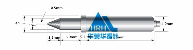 GP-11S、定位針、探針外徑為4.5mm ，長度為35.5mm、ICT測試針、功能夾具定位針、測試針、五金配件