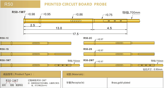 R50測試探針套管選型、R50探針套管規(guī)格型號、探針套管廠家