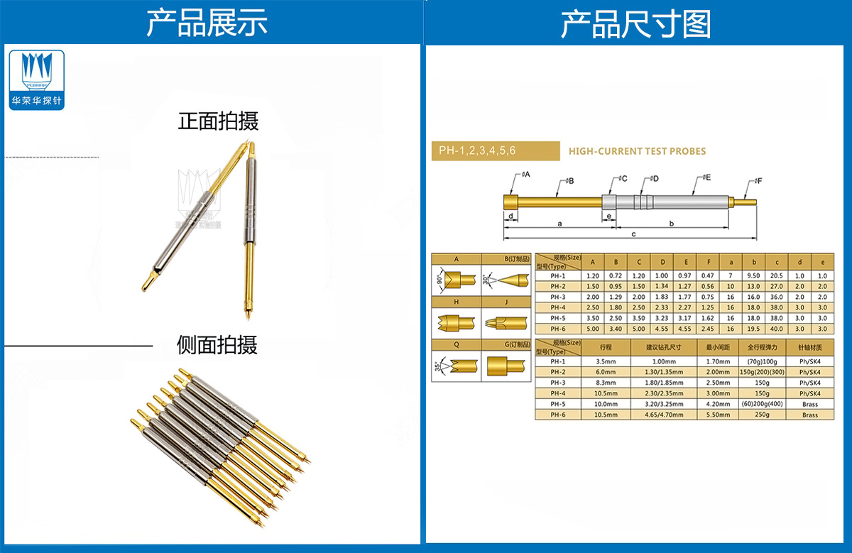 PH系列探針